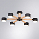 Потолочные люстры Arte Lamp Tenda A1624PL-6BK