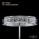 Потолочная люстра Bohemia Ivele Crystal 19031/35IV NB R781