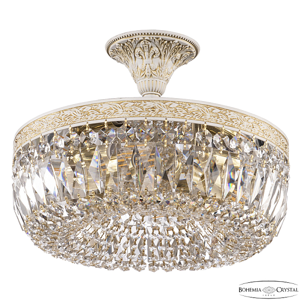 Потолочная люстра Bohemia Ivele Crystal AL19041/35OL WMG