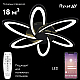 Потолочная светодиодная люстра Natali Kovaltseva High-Tech Led Lamps 82008 Black