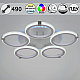 Потолочная люстра Reluce 06319-3.3-05 WH+CR (RGB)
