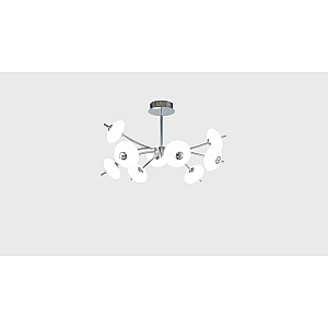 Люстра на штанге Freya Stellar FR5209PL-L9CH