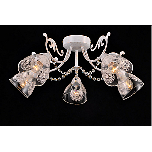 Потолочная люстра Natali Kovaltseva TULIP 75054/5C IVORY