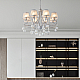 Потолочная люстра Arte Milano Amalfi 337146/8 WT+SL