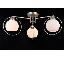 Накладная люстра Natali Kovaltseva SPHERE II 81051-3C SATIN NICKEL