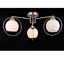 Накладная люстра Natali Kovaltseva SPHERE II 81051-3C SATIN NICKEL