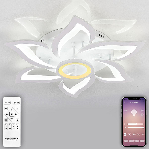 Потолочная светодиодная люстра Natali Kovaltseva High-Tech Led Lamps 82020