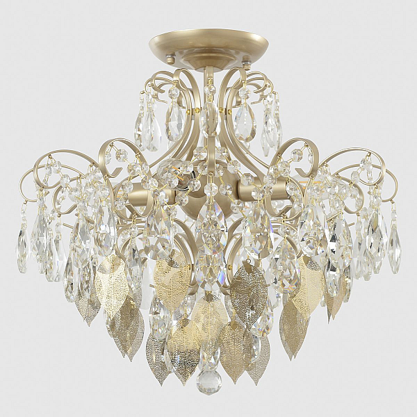 Потолочная люстра Crystal Lux Esmiralda PL4 Gold