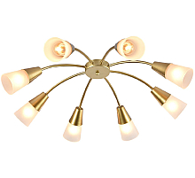 Потолочная люстра Escada Aquilegia 1100/8P Gold