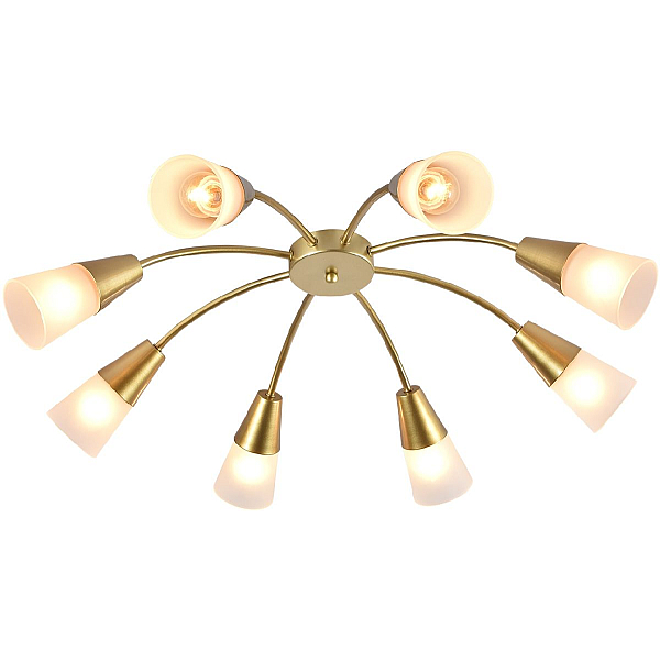 Потолочная люстра Escada Aquilegia 1100/8P Gold