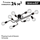 Потолочная люстра Vitaluce V4196-1/8PL