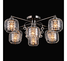 Накладная люстра Natali Kovaltseva LAINA 75091/8C DARK CHROME