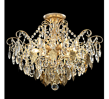 Потолочная люстра Crystal Lux ESMIRALDA PL6 GOLD