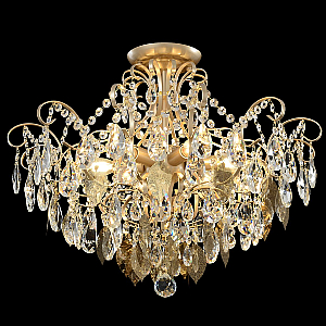 Потолочная люстра Crystal Lux ESMIRALDA PL6 GOLD