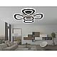 Потолочная светодиодная люстра Ambrella light Acrylica Original FA8926