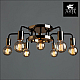Потолочная люстра Arte Lamp Gelo A6001PL-7BK