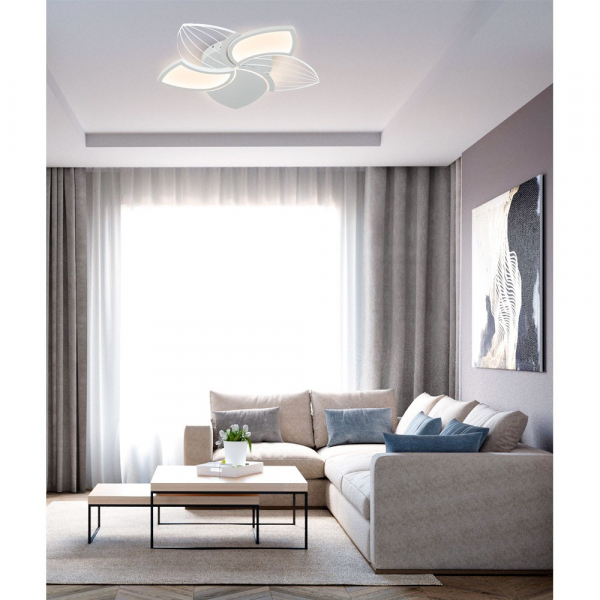 Потолочная люстра LED4U L1044-550 WH Потолочная люстра LED4U L1044-550 WH