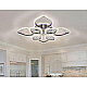 Потолочная светодиодная люстра Ambrella light Acrylica Ice FA2835