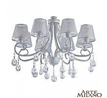 Потолочная люстра Arte Milano Amalfi 337146/8 WT+SL