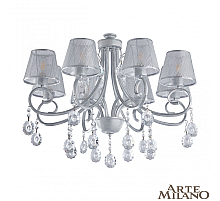 Потолочная люстра Arte Milano Amalfi 337146/8 WT+SL