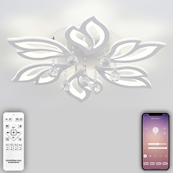 Потолочная светодиодная люстра Natali Kovaltseva Sand LED LAMPS 81241