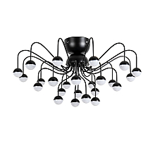 Накладная люстра ARTE Lamp A3619PL-24BK