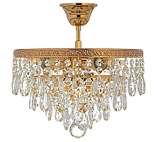 Люстра на штанге Arti Lampadari Castellana E 1.3.30.601 G