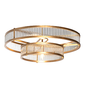 Потолочная люстра DeLight Collection BR3031 brushed brass