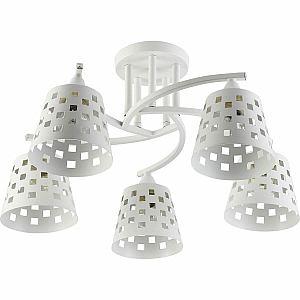 Люстра на штанге Reluce 01384-0.3-05 WH+CR