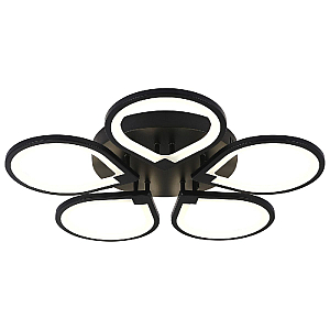 Потолочная светодиодная люстра Natali Kovaltseva Singl INNOVATION STYLE 83042 BLACK