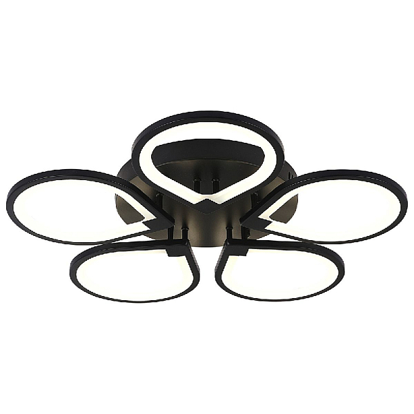 Потолочная светодиодная люстра Natali Kovaltseva Singl INNOVATION STYLE 83042 BLACK