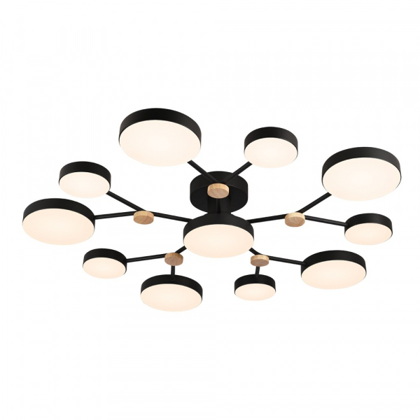 Потолочная люстра LED4U L3201-960 BK Потолочная люстра LED4U L3201-960 BK