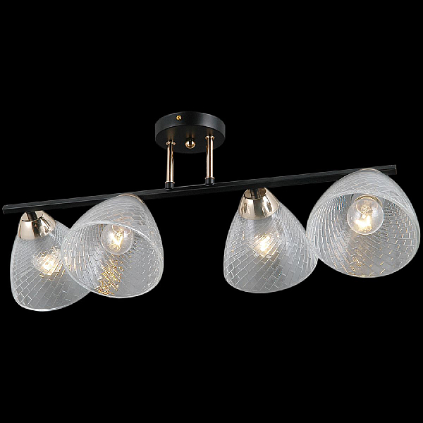 Люстра Illumico IL0739-4CSQ-24 BK FGD ARIES