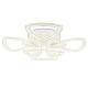 Потолочная светодиодная люстра Ambrella light Acrylica Original FA8863