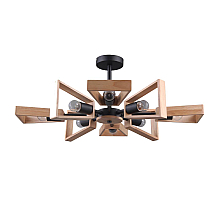 Потолочная люстра Eurosvet Klark 70056/8 черный