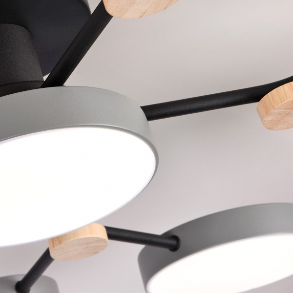 Потолочная люстра LED4U L3201-780 GR Потолочная люстра LED4U L3201-780 GR