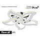 Потолочная светодиодная люстра Ambrella light Acrylica Ice FA1723