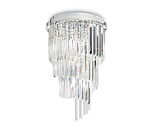 Потолочная люстра Ideal Lux Carlton PL8 Cromo 168920