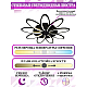Потолочная светодиодная люстра Natali Kovaltseva High-Tech Led Lamps 82009 Black
