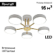 Потолочная светодиодная люстра Escada Rune 10262/5LED
