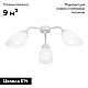 Потолочная люстра Vitaluce V31950/3PL