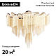 Потолочная люстра Loft IT Stream 10208/1000C Gold