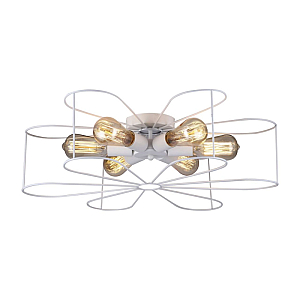 Потолочная люстра Arte Lamp A6049PL-6WH
