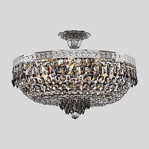 Люстра на штанге Bohemia Ivele Crystal 19271/45IV Ni R731