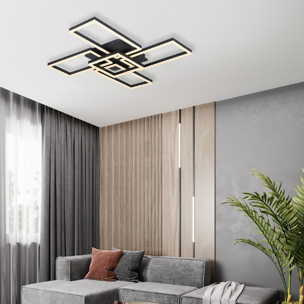 Потолочная люстра LED4U L11004-5 BK Потолочная люстра LED4U L11004-5 BK