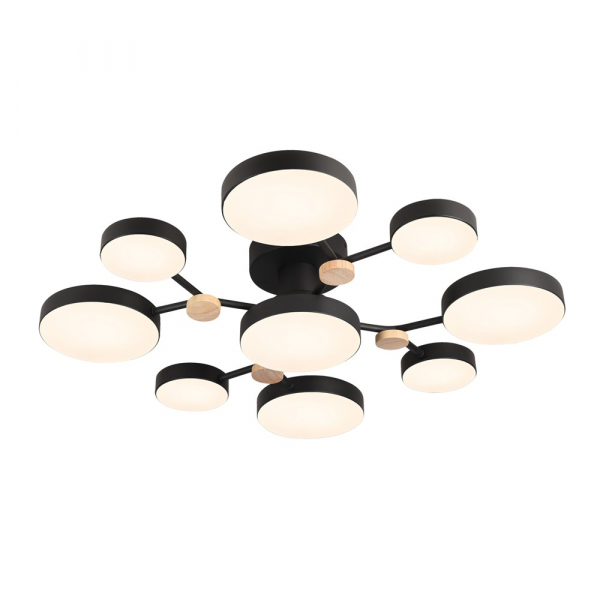Потолочная люстра LED4U L3201-780 BK Потолочная люстра LED4U L3201-780 BK
