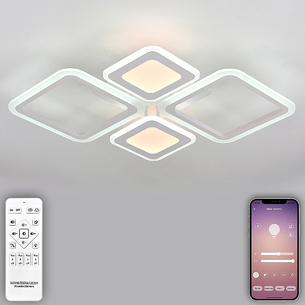 Потолочная люстра Natali Kovaltseva Mujus LED LAMPS 81189