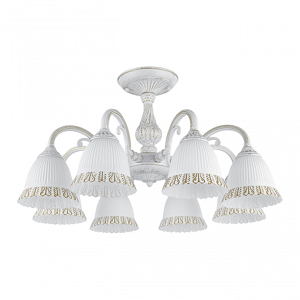 Потолочная люстра Arte Milano 347410/8 WT+G