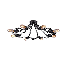 Потолочная люстра Arte Lamp A9344PL-8BK