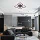 Потолочная светодиодная люстра Natali Kovaltseva High-Tech Led Lamps 82004 Black